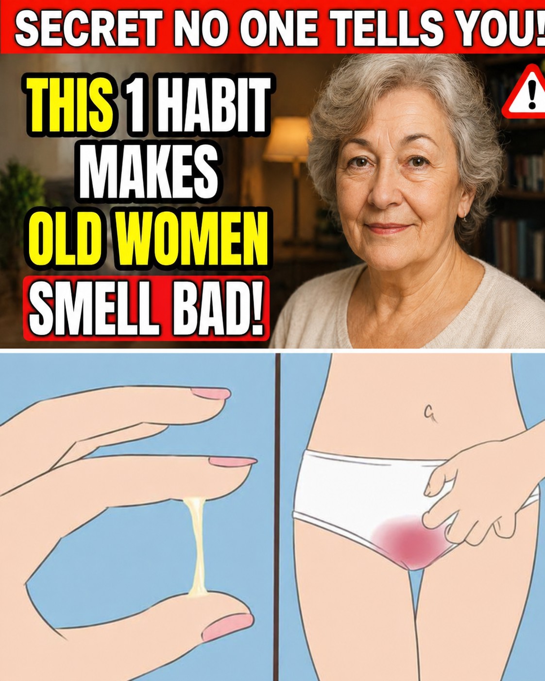 Gynecologists Warn: This One Hygiene Habit Makes Vaginal Odor Worse in Older Women