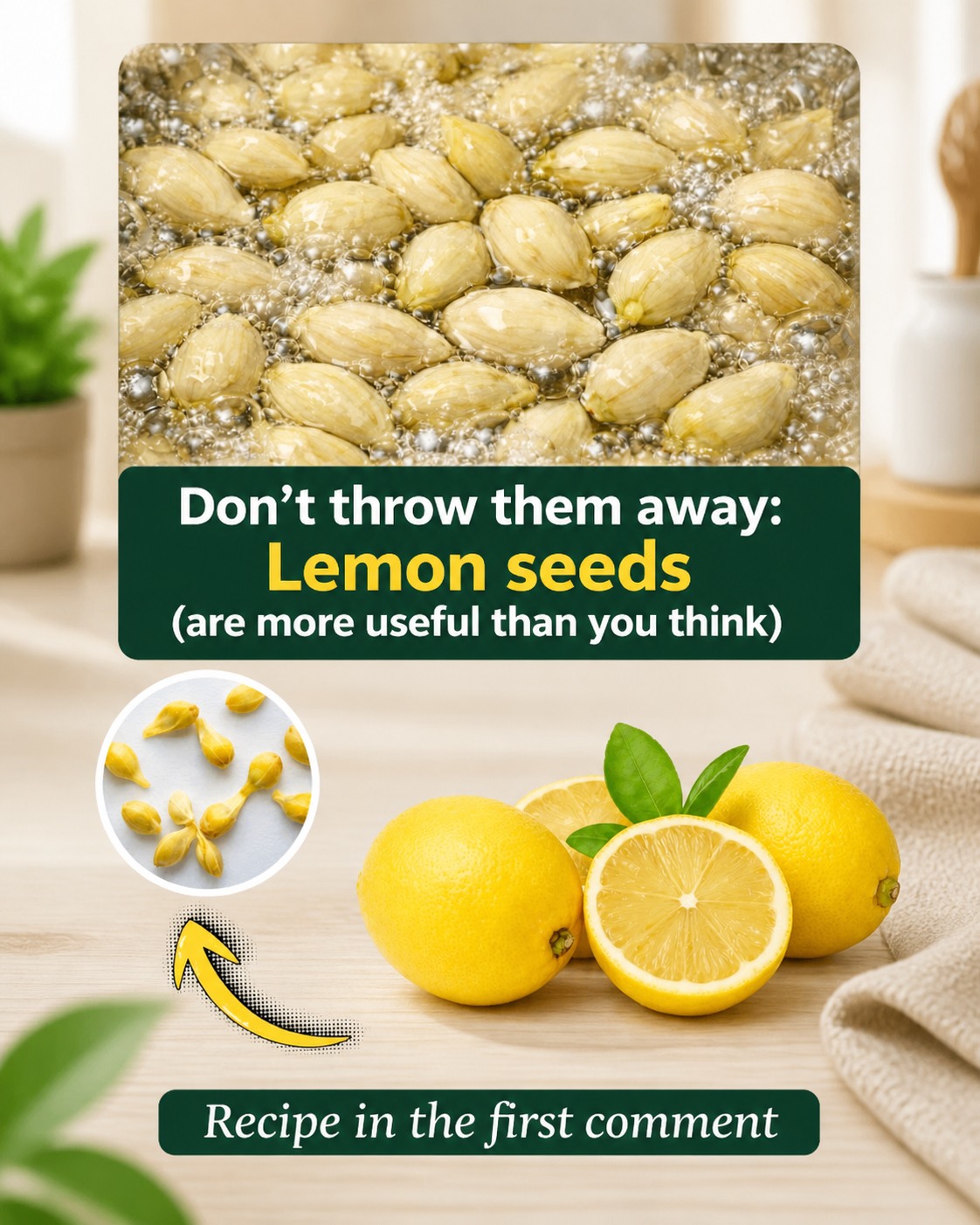 Most Seniors Over 60 Don’t Know This About Leftover Lemon Seeds