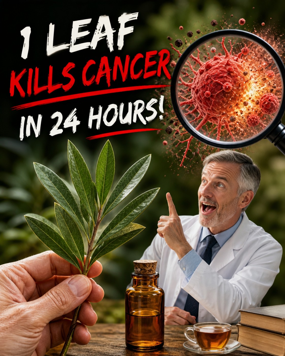 One Leaf That Forces Cancer Cells Into Panic