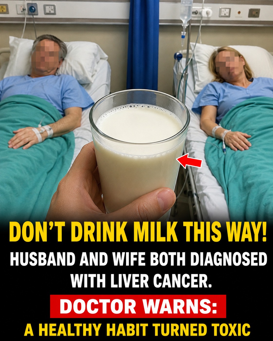 Don’t Drink Milk This Way! Husband and Wife Both Diagnosed With Live.r Cance.r