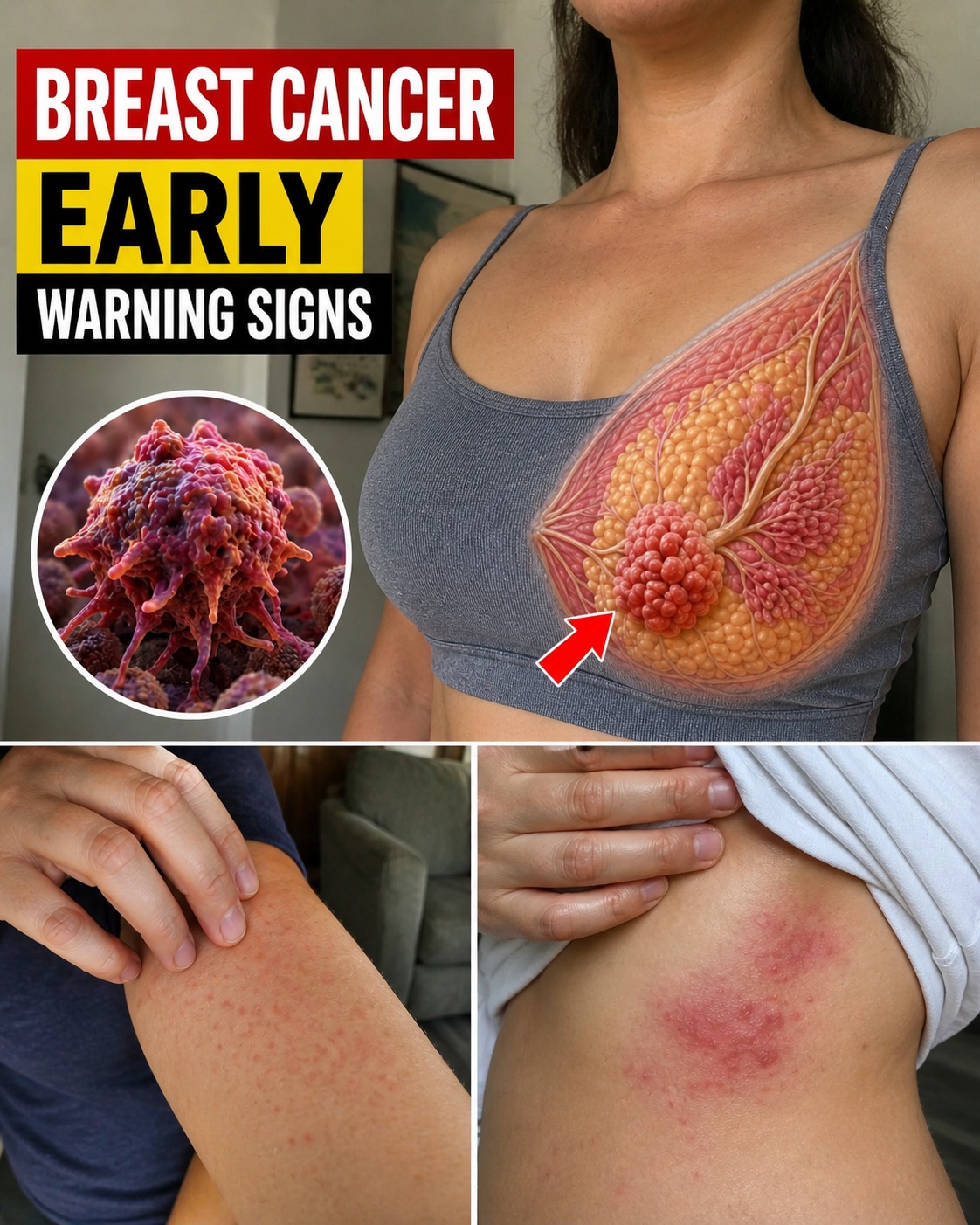 10 Warning Signs and Symptoms of Breast Cancer. It Could Save Your Life.